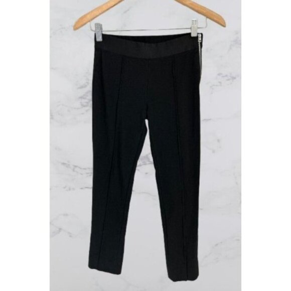 Everlane Womens Black Slim Fit Ankle Pants XS Viscose/Nylon/Elastane Blend - Picture 2 of 7